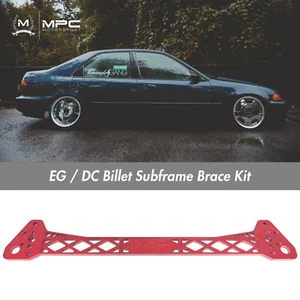 MPC Motorsport EG / DC Subframe Brace Honda Civic Acura Integra [Red] - USA - Picture 1 of 3