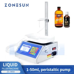 Máquina de llenado peristáltico de pesaje de líquidos semiautomática ZONESUN ZS-M90 - Imagen 1 de 6