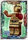 23 - Cleverer C-3PO - Folie - LEGO Star Wars Sammelkarten Serie 1