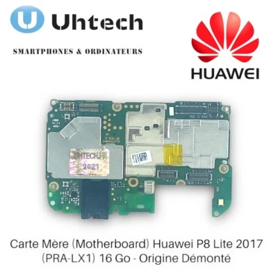 Carte Mère (Motherboard) Huawei P8 Lite 2017 (PRA-LX1) 16 Go - Origine Démonté - Photo 1/4