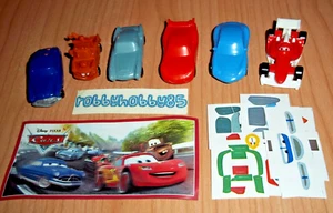 SERIE COMPLETA DISNEY CARS (SD564 - SD571) + 6 BPZ KINDER JOY EMIRATI ARABI 2016 - Imagen 1 de 1