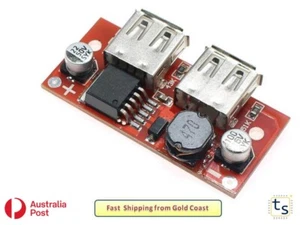LM2596 Dual USB Step Down Buck Module - Picture 1 of 3