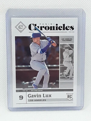 Gavin Lux 2020 Chronicles Baseball - #35 RC - Los Angeles Dodgers - Image 1 of 2
