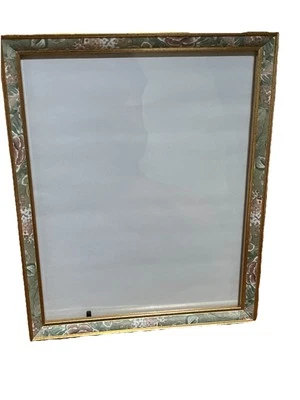 Marco De Colección Tono Dorado Rosa Verde Floral Hortensias 8x10 Dorado Foto 1 de 4