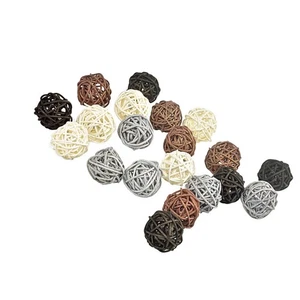 40 Pezzi Palline Ornamento Bohemien Decorazione da Appendere a Parete Vite Pendenti - Foto 1 di 12