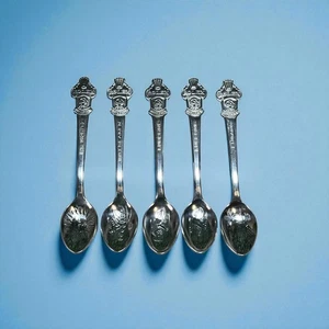 Cucharas Rolex x5 Bucherer de Suiza tono plata - Imagen 1 de 13