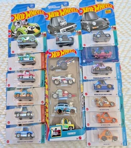 Hot Wheels Tooned 19 Stück Porsche Silverado Skyline Charger Toyota Mazda NEU! - Bild 1 von 22