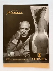 Christie's Auction Catalog Picasso Editions London October 17, 1991  - Picture 1 of 3