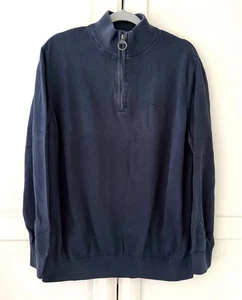 Maglione Barbour mezza zip maglia grossa taglia L - Foto 1 di 8