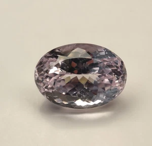 34.89 Cts Natural Kunzite Pastel Pink  Loose Gemstone Oval Cut - Picture 1 of 4