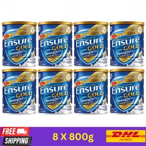 8 x Abbott Ensure Gold Vanille Geschmack 800g mit HMB - Bild 1 von 7