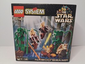 LEGO 7121 Star Wars: Naboo Swamp 1999 Retired, NIB-Episode 1: The Phantom Menace