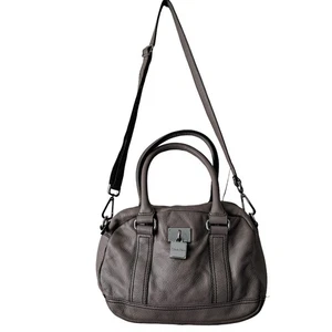 Calvin Klein Tasche Damen Taupe Leder Hobo Schulterriemen Silber Hardware Taupe  - Bild 1 von 18