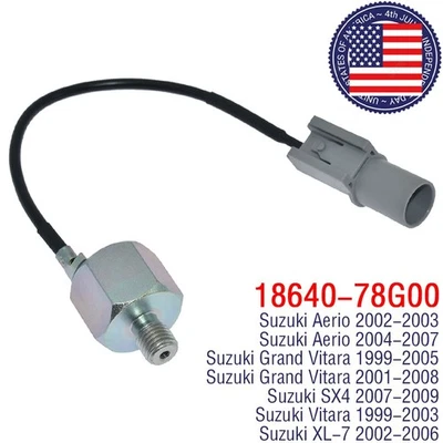 Sensor de golpe de vehículo 18640-78G00 para Suzuki Aerio XL-7 SX4 Grand Vitara E1T25271 Foto 1 de 4