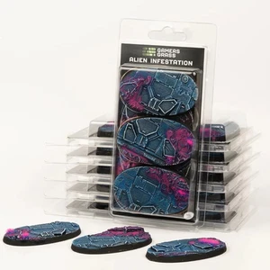 Gamers Grass Alien Infestation Oval Bases - 75mm (x3) - Bild 1 von 4