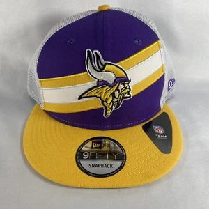 New Era Minnesota Vikings NFL Basic Football 9Fifty 950 Snapback Cap Hat NEW - Picture 1 of 4
