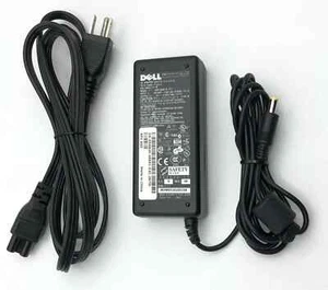 Genuine Dell AC Adapter Laptop Charger For Inspiron 3000 3200 3500 60W - Picture 1 of 6