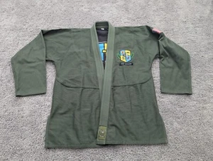 Nerd Assassins Kimono Herren A2L grün Jiu-Jitsu Kampfsport Uniform - Bild 1 von 10