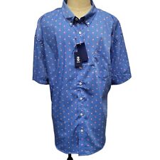 IZOD 4-way Short Sleeves Breeze Shirt Men's. Size 5XL. New With Tags $79