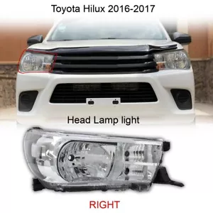 Fit Toyota Hilux 2016-2017 Kun Head Lamp light Led Projector Ute V6 Front RH - Picture 1 of 19