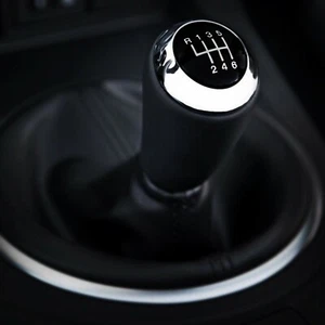 MAZDA 6 SPEED GEAR SHIFT KNOB 3 BK BL 5 CR CW 6 II GH CX 7 ER MIATA MX 5 NC lll - Picture 1 of 6