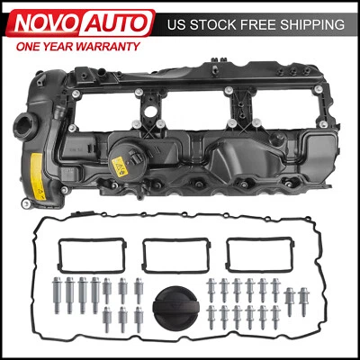Cubierta de válvula de motor con junta para BMW 740i 640i 135i 2013 2011-14 BMW X3 X6 335i Foto 1 de 4
