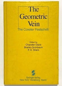 DIE GEOMETRISCHE ADER Die Coxeter Festschrift - Davis Grünbaum Sherk Springer - Bild 1 von 1