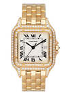 Grande montre homme diamant Cartier Panthere W25014B9