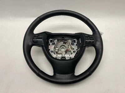 11-16 BMW 535I РУЛЕВОЕ КОЛЕСО OEM ЧЕРНЫЙ - Изображение 1 из 4