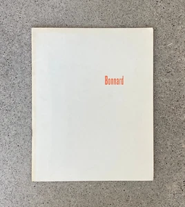 Exhibition Catalog—Bonnard, 1953 Museum Boymans, Rotterdam Rare - Picture 1 of 11