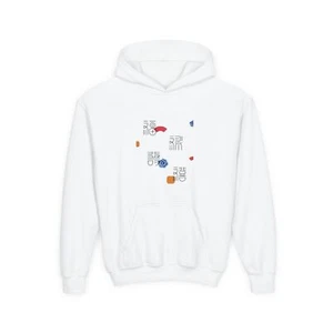 G.Y Youth Hoodie with Modern Artistic Design, Cozy Streetwear, Great for Teens - Picture 1 of 15