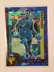 2020-21 Panini Flux (Inagural) BLUE CRACKED ICE PRIZM SP 🏀 KYLE LOWRY