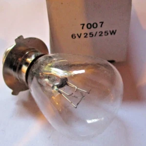 7007 New Vintage Bulb 6V 25/25W - Picture 1 of 1
