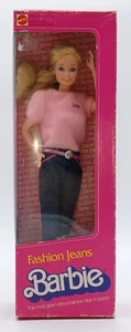 Vintage 1981 Fashion Jeans Barbie Puppe / Mattel 5315, NrfB - Picture 1 of 8