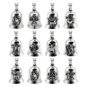 Twelve Constellation Motorcycle Lucky Bell Good Luck Riding Bells Motorcycle - Bild 1 von 24