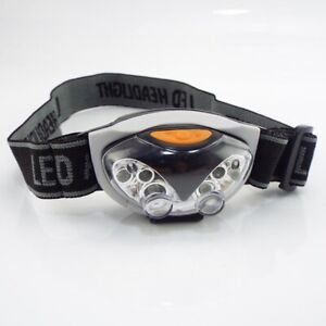 Mini 6 LED Headlamp Headlight lampe AAA Outdoor frontale Head Torch for camping