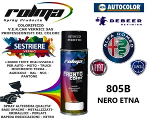 ALFA ROMEO 805B NERO ETNA SPRAY 400ML BASE COAT - Imagen 1 de 3