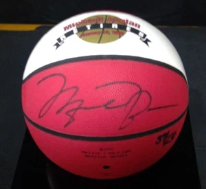 Michael Jordan Retirement Signed Basketball Upper Deck Coa 37/230 EXTREMELY RARE - Picture 1 of 14