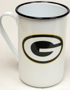 NFL Green Bay Packers - 12oz Campfire Tin Coffee Cup, New - Picture 1 of 2