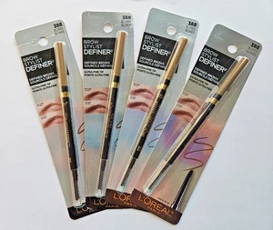 4 PACK L'oreal Brow Stylist Definer Ultra-Fine Tip Pencil 388 BLONDE, Sealed LOT - Picture 1 of 5