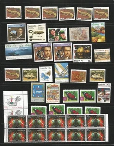 Australia - $25+ uncancelled stamps - mostly 90c - Picture 1 of 1