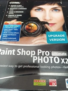 Corel Paint Shop Pro Ultimate Photo X2 Software Windows XP Vista With Key - Picture 1 of 1
