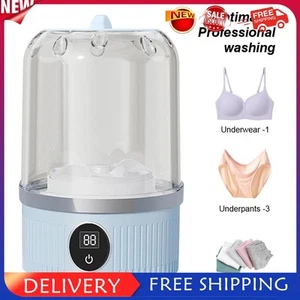 Underwear Washer with Laundry Cup Portable Washing Machine for Baby Clothes - Picture 1 of 18