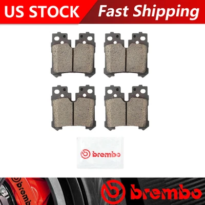 Pastillas de freno traseras Brembo de cerámica - Premium OE para Lexus LS460 2007-2017 Foto 1 de 4