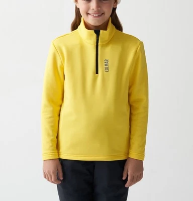 Pile Junior Colmar Media Zip Térmica Transpirable Logo 3634 450 Amarillo - Imagen 1 de 2