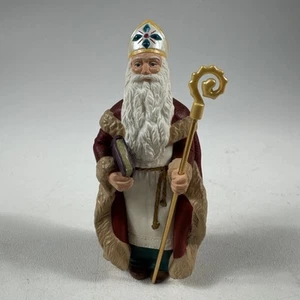 1995 Punze Nikolaus Ornament Weihnachten Besucher Serie Andenken - Bild 1 von 6