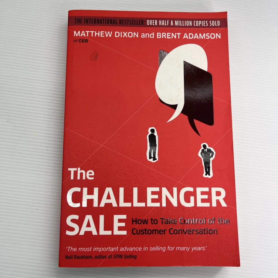 The Challenger Sale by Matthew Dixon Paperback Book Business Sales ACCEPTABLE - image 1 of 4