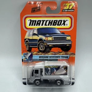 Camión Matchbox Space Explorer 1999 gris misión tijeras nuevo sellado - Imagen 1 de 3