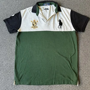 Polo Ralph Lauren Rugby Shirt Size XXL Mens Large Pony Embroidered Crest - Bild 1 von 11