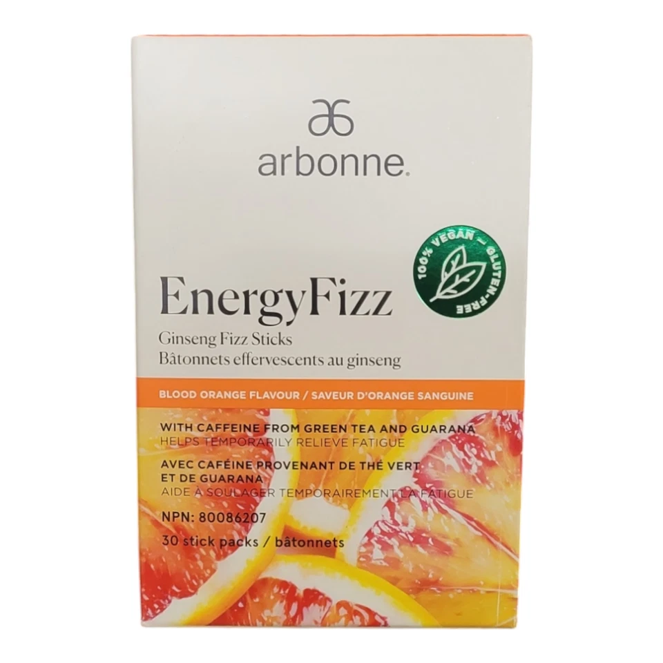 Arbonne Energy Fizz Sticks naranja sangre (30 palos) - Nuevo - Exp. 2/2027 Foto 1 de 4